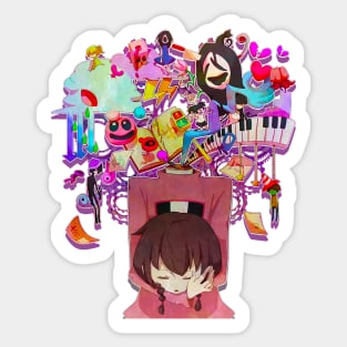 Madotsuki (Yume Nikki) Sticker